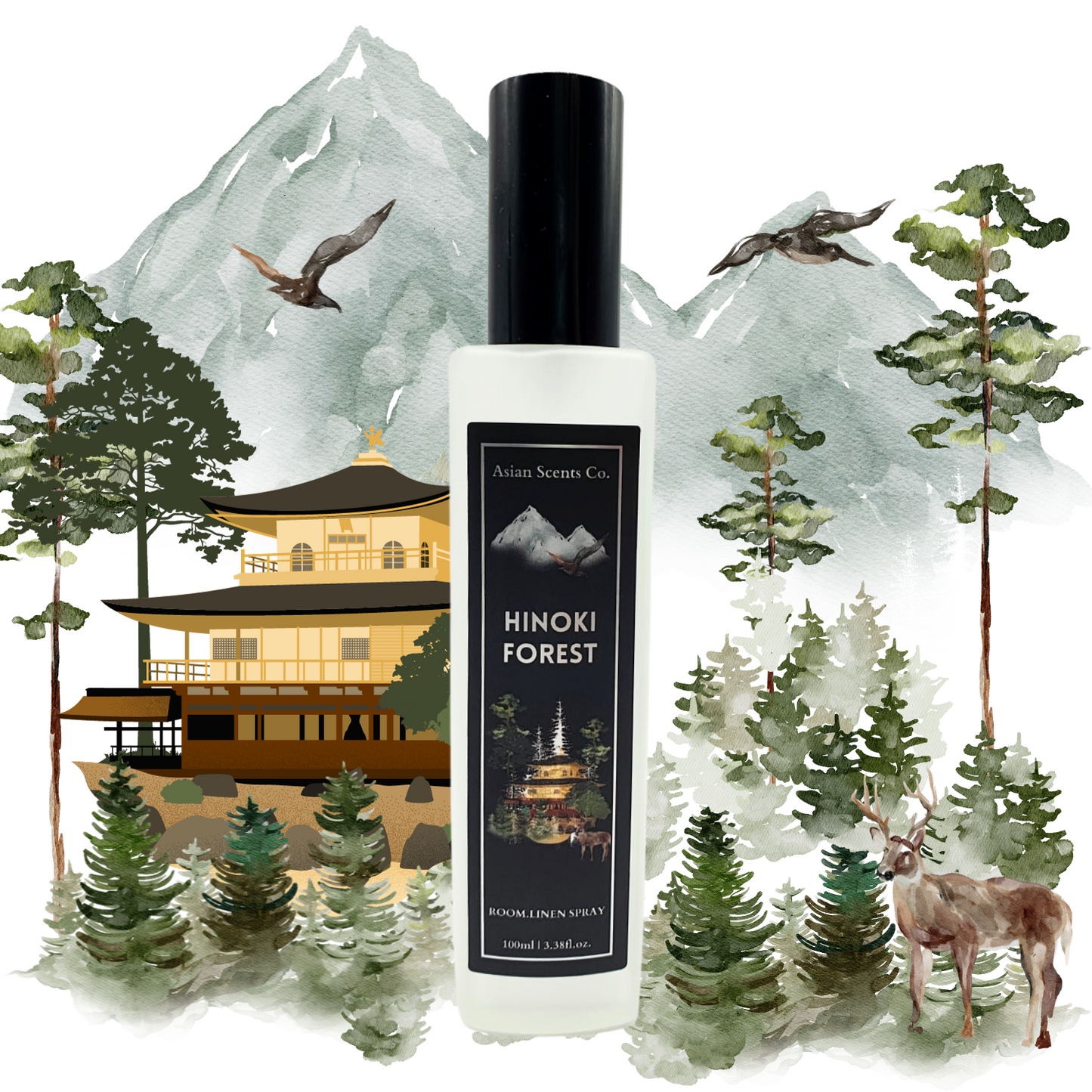 Hinoki Forest - Room Linen Spray *NEW*