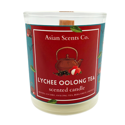 Lychee Oolong Tea Scented Candle