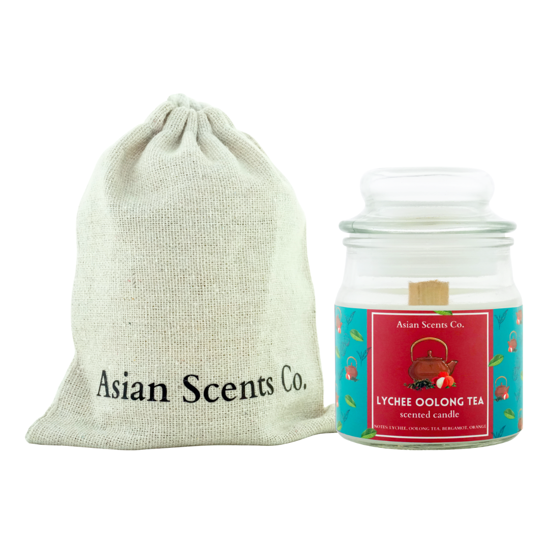 Lychee Oolong Tea Travel Candle