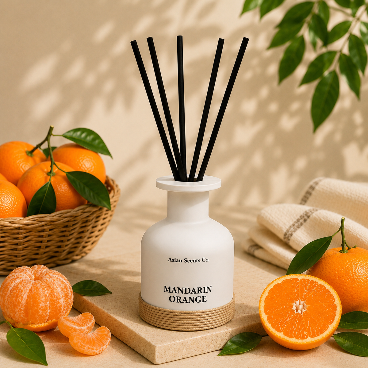 Mandarin Orange reed diffuser