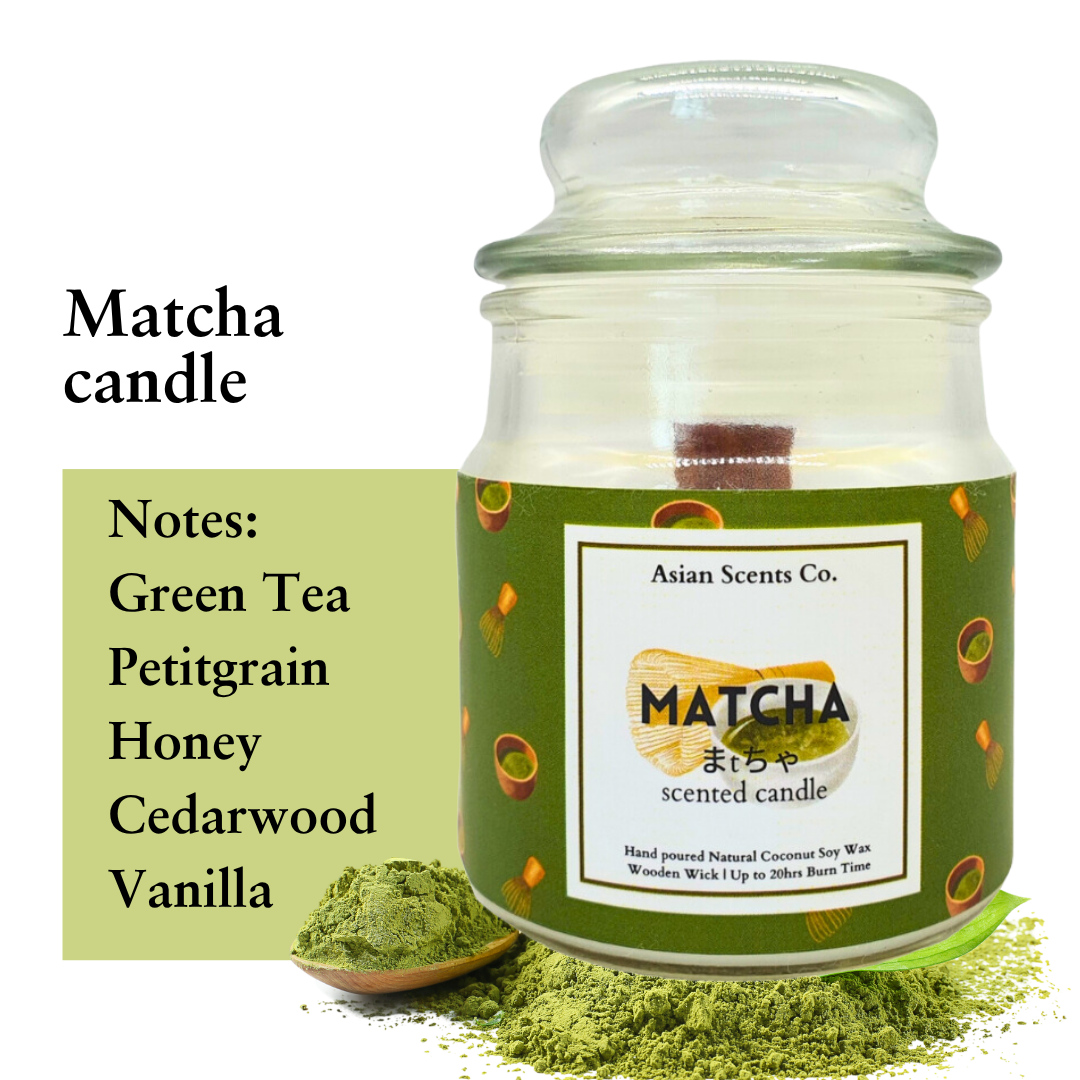 Matcha Travel Candle