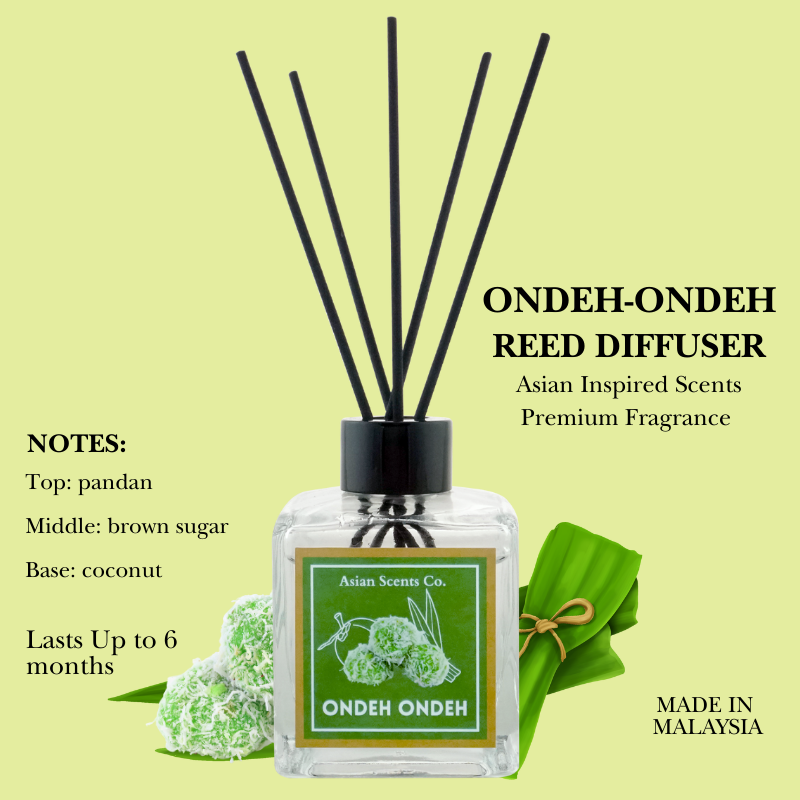 Ondeh Ondeh Reed Diffuser