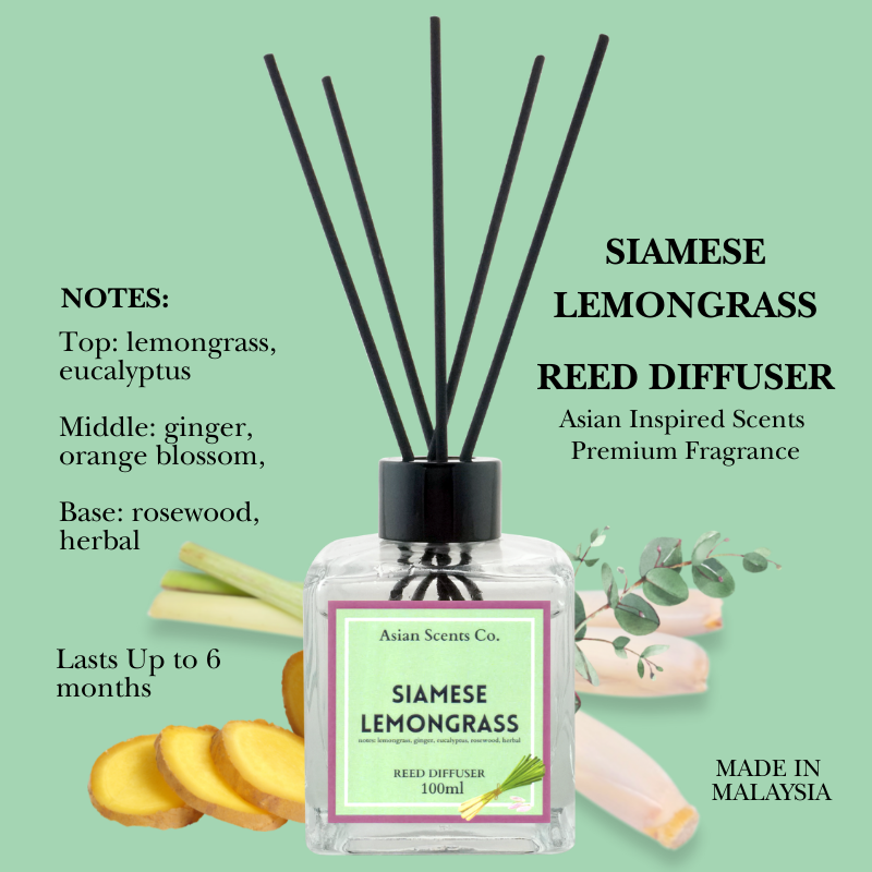 Siamese Lemongrass Reed Diffuser