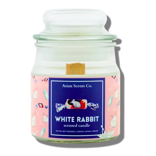 White Rabbit Candy Travel Candle