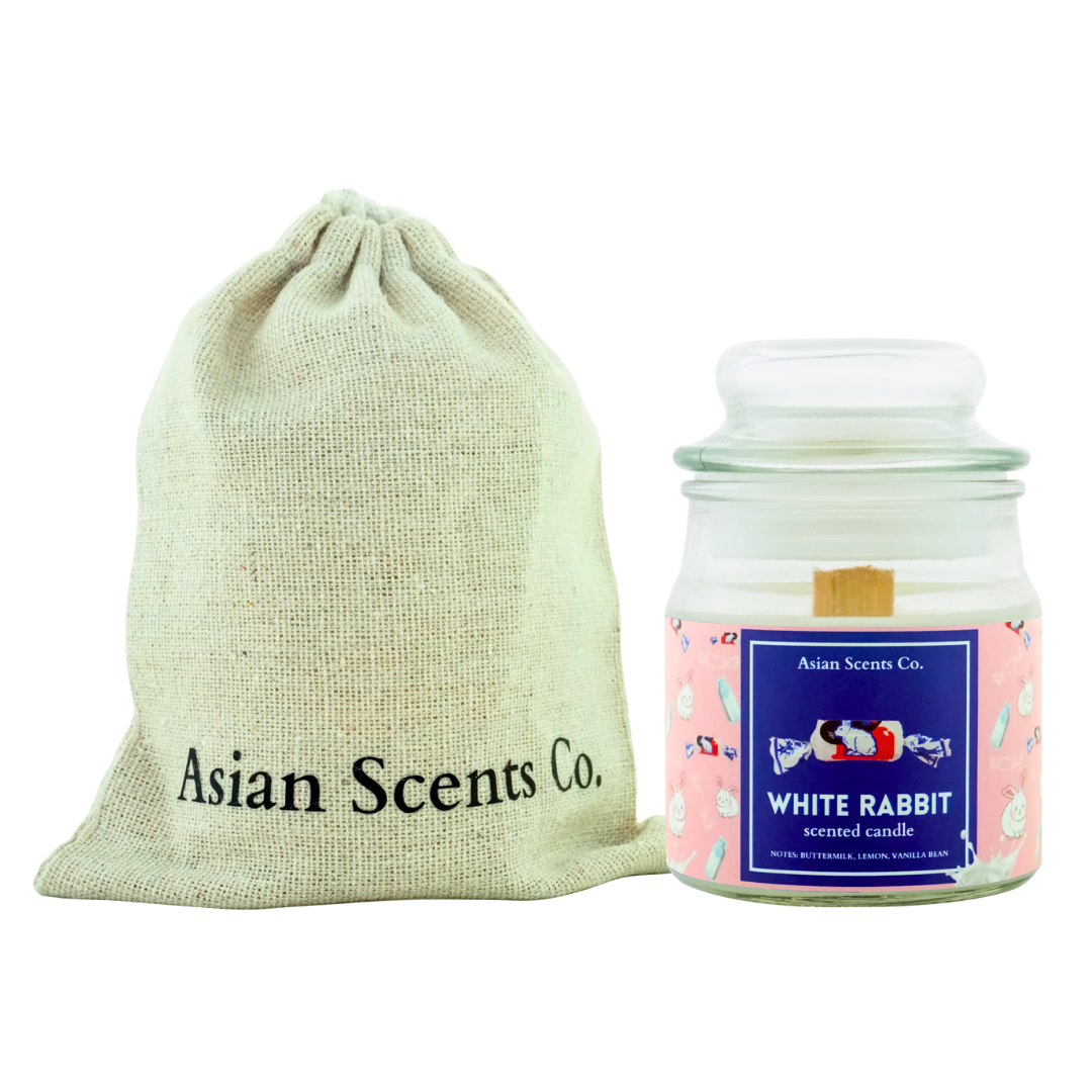 White Rabbit Candy Travel Candle