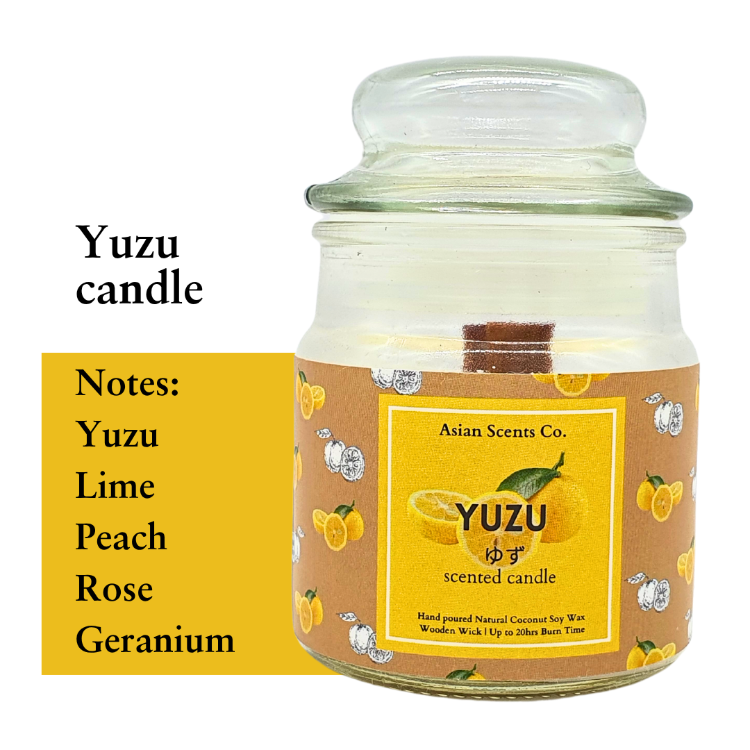 Yuzu Travel Candle
