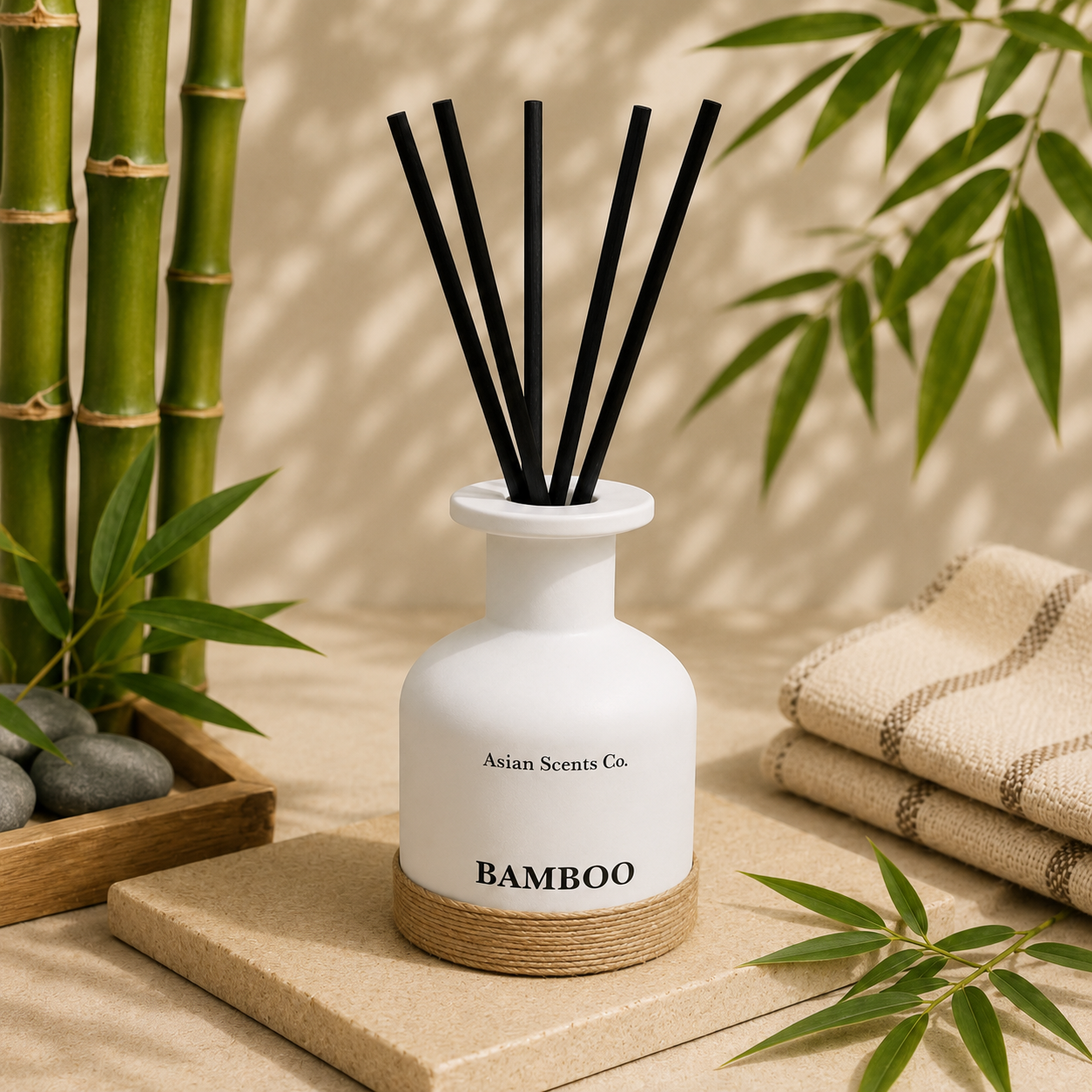 Bamboo reed diffuser