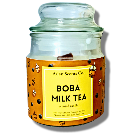 Boba Milk Tea Travel Candle