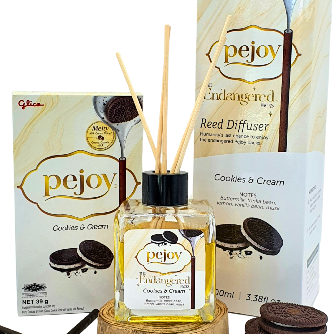 Asian Scents Co. x Pejoy Cookies and Cream reed diffuser 100ml *Limited Edition*