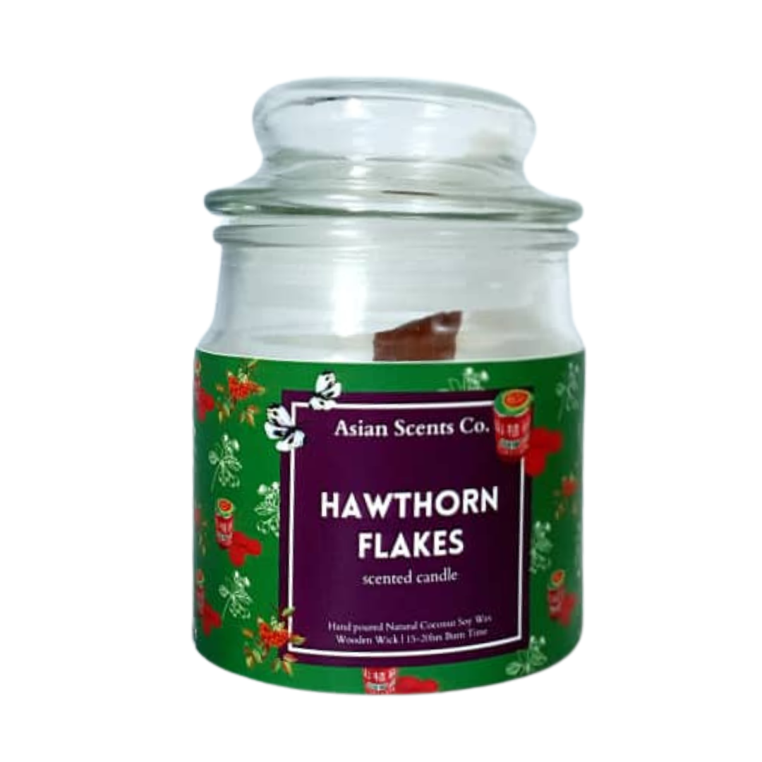 Hawthorn Flakes - Travel candle