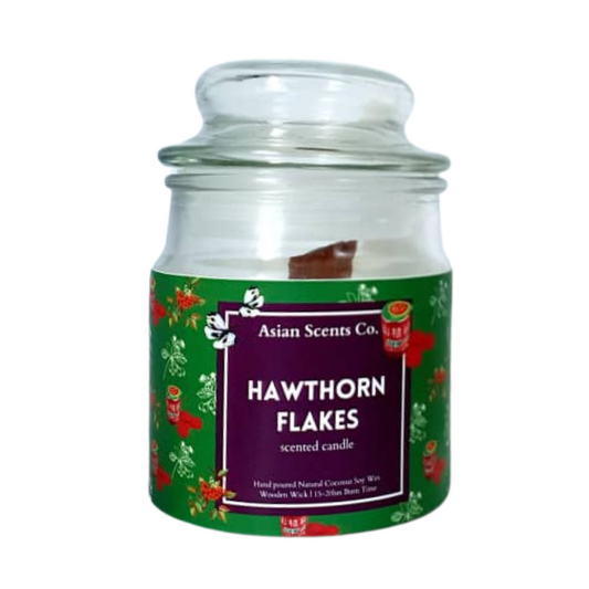 Hawthorn Flakes Travel Candle