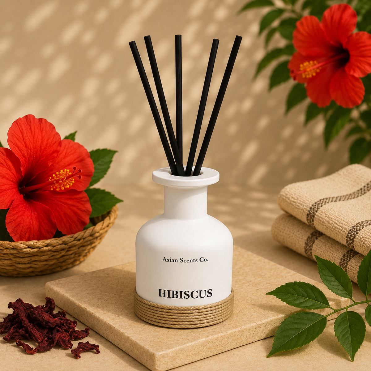 Hibiscus reed diffuser