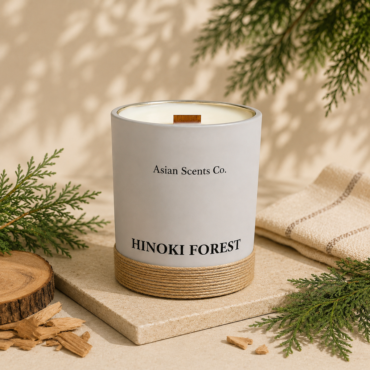 Hinoki Forest scented candle