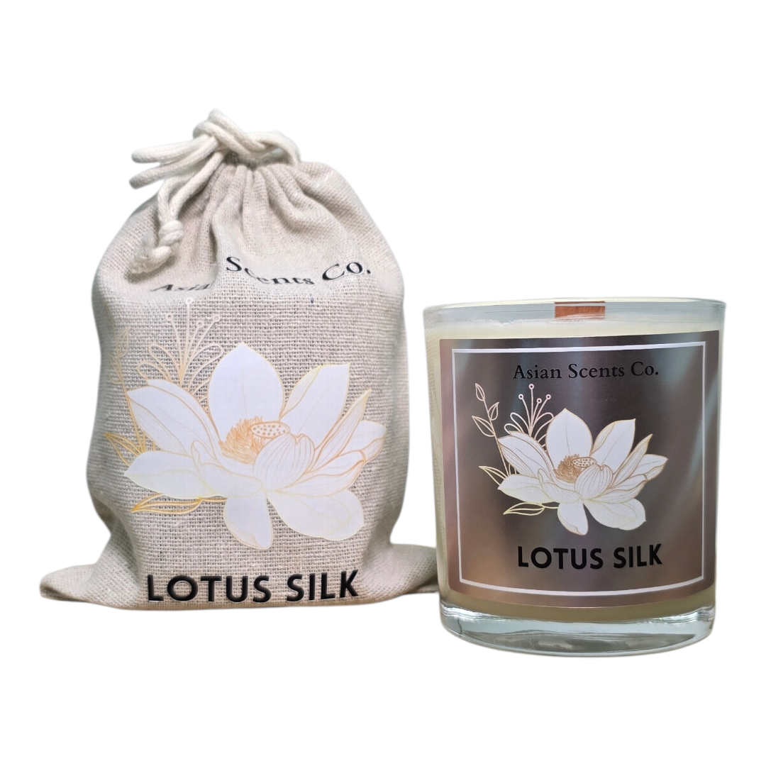 Lotus Silk Scented Candle