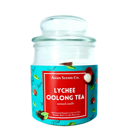 Lychee Oolong Tea Travel Candle