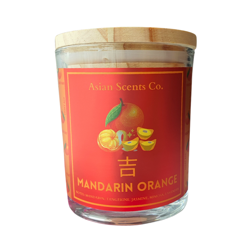 Mandarin Orange scented candle