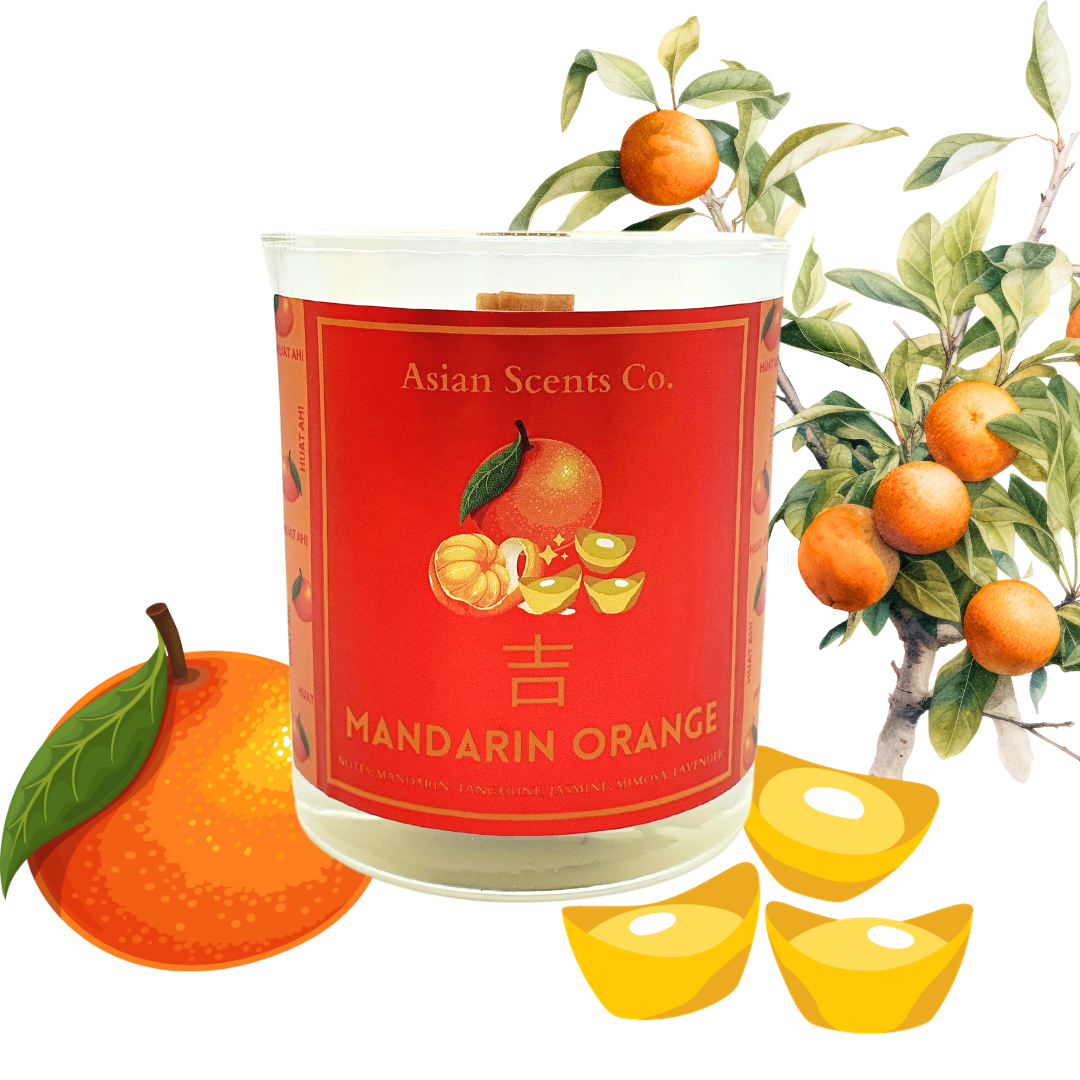 Mandarin Orange scented candle