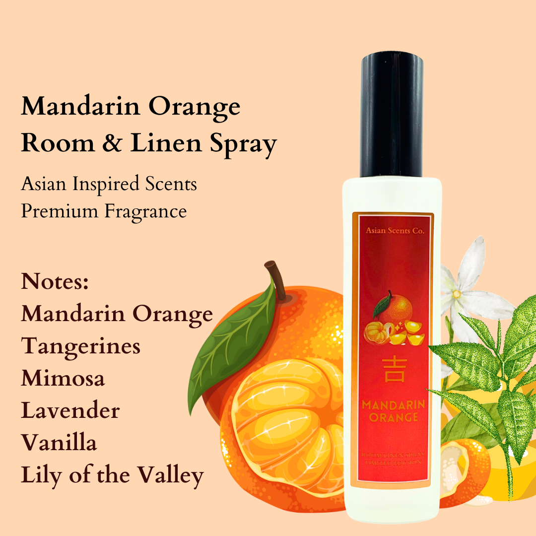 Mandarin Orange Room Linen Spray