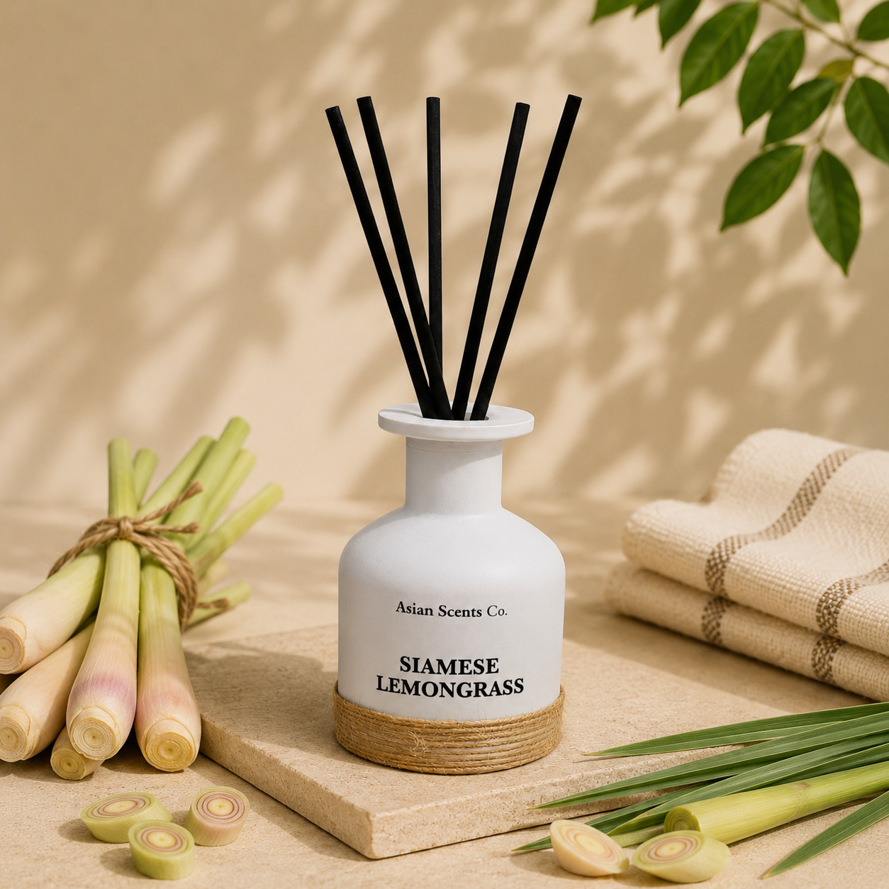 Siamese Lemongrass reed diffuser