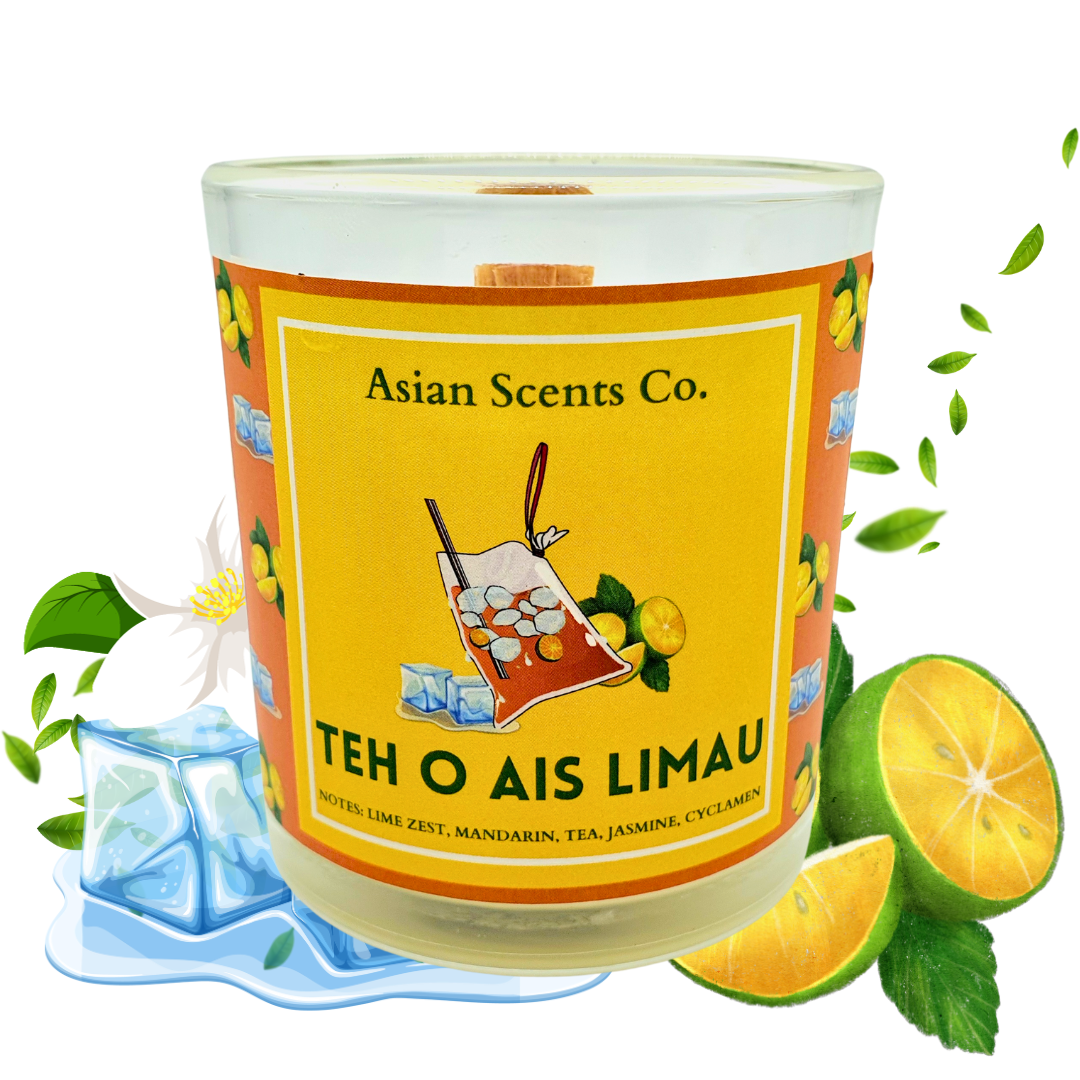 Teh O' Ais Limau scented candle