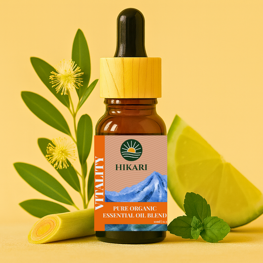 HIKARI Vitality Essential Oil Blend 10ml – 100% Pure Essential Oil
