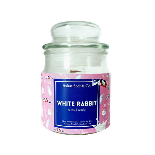 White Rabbit Candy Travel Candle