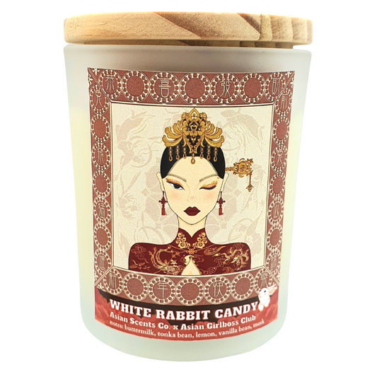 White Rabbit Candy scented candle "Asian Girlboss Club x Asian Scents Co"