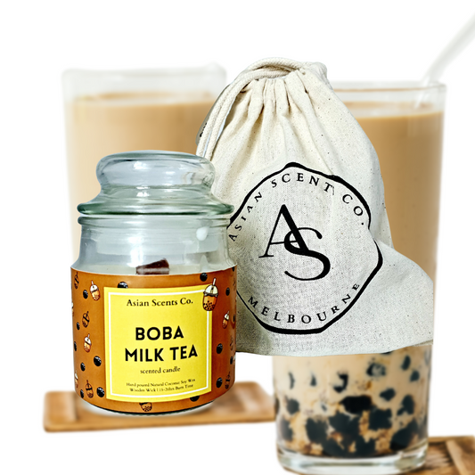 Boba Milk Tea - Travel candle