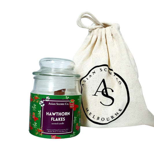 Hawthorn Flakes - Travel candle