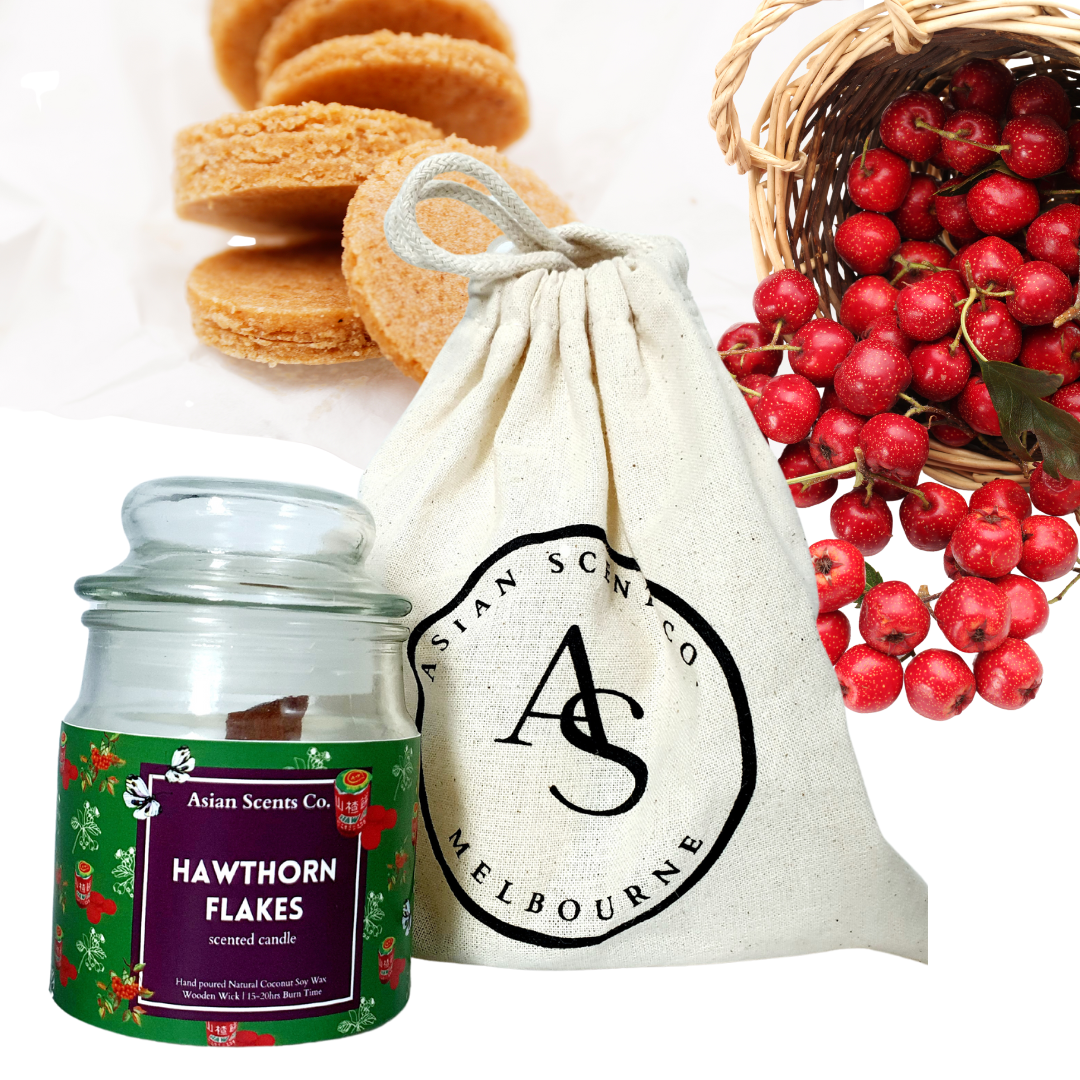 Hawthorn Flakes - Travel candle