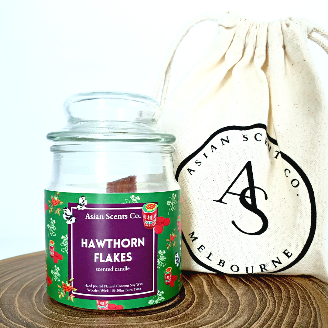 Hawthorn Flakes - Travel candle