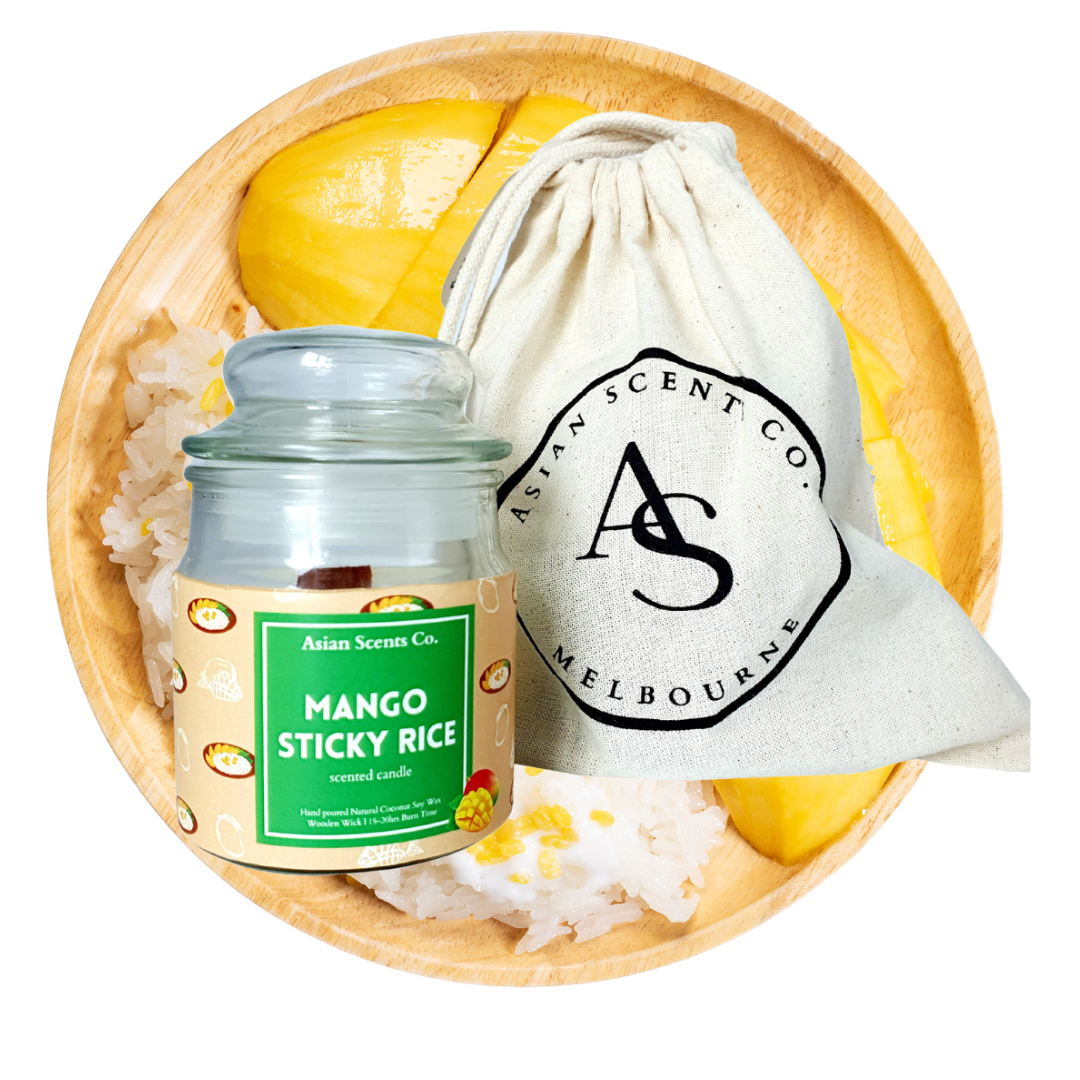 Mango Sticky Rice- Travel candle