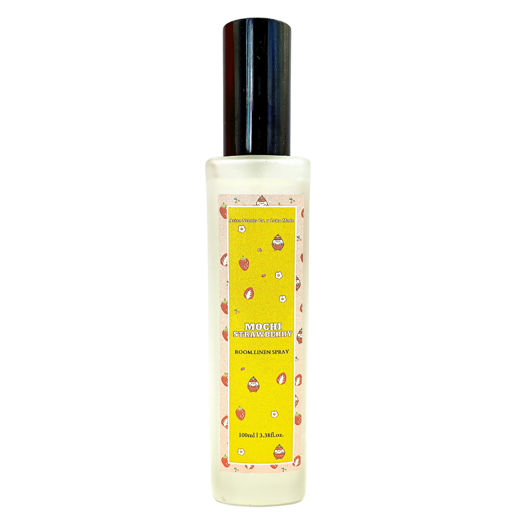 Mochi Strawberry Room Linen Spray "ASC x LokaMade"