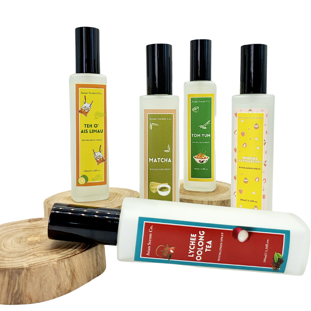 Mochi Strawberry Room Linen Spray "ASC x LokaMade"